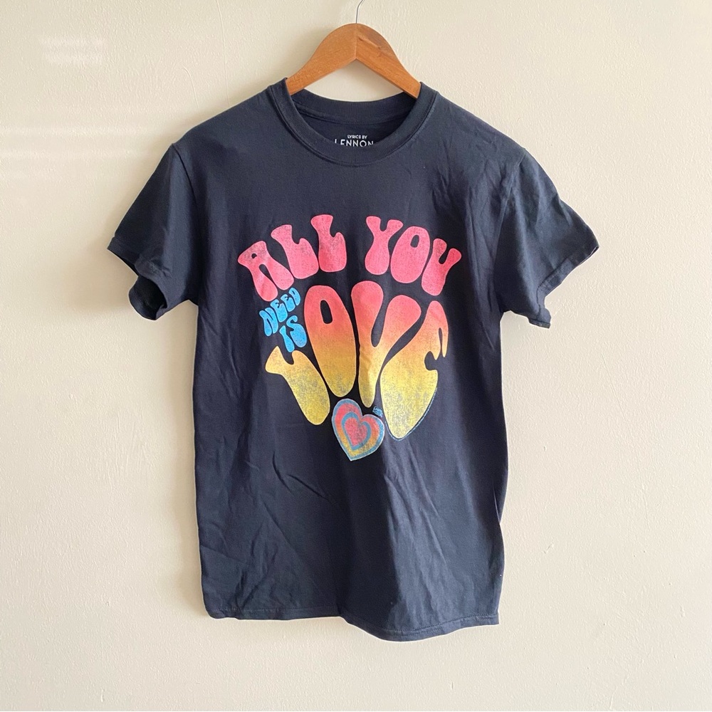 NEW Beatles Graphic Shirt “All You Need Is Love”